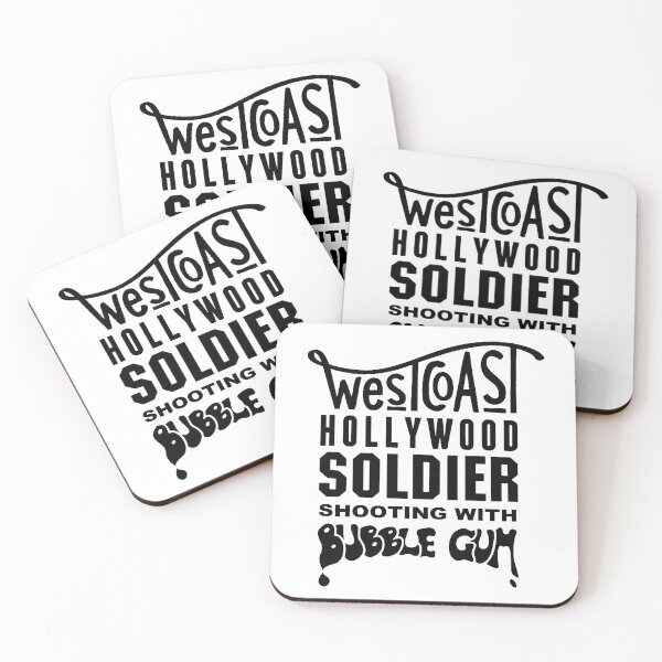 Item preview, Westcoast Hollywood Soldiers; designed and sold by StickerApe.