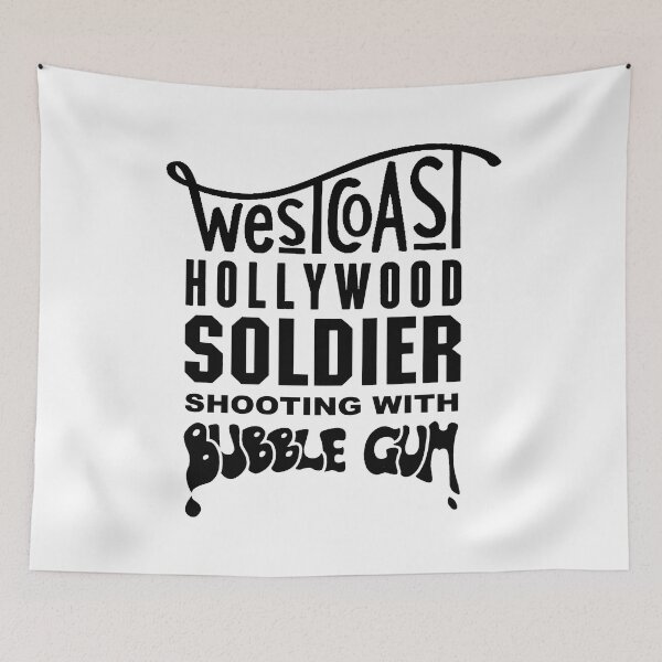 Item preview, Westcoast Hollywood Soldiers; designed and sold by StickerApe.