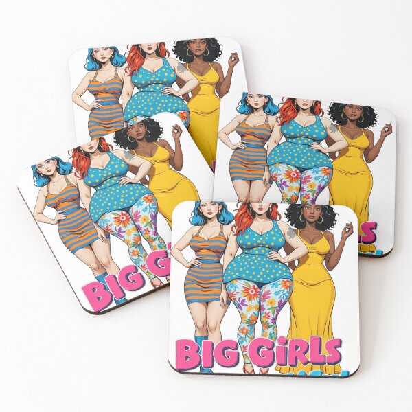 Item preview, Big Girls Are Beautiful - Empowering Curvy Women Art designed and sold by latelierdechris.