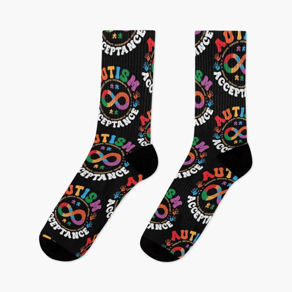 Item preview, Autism Awareness And Acceptance Infinity Symbol designed and sold by tmerchtrends.