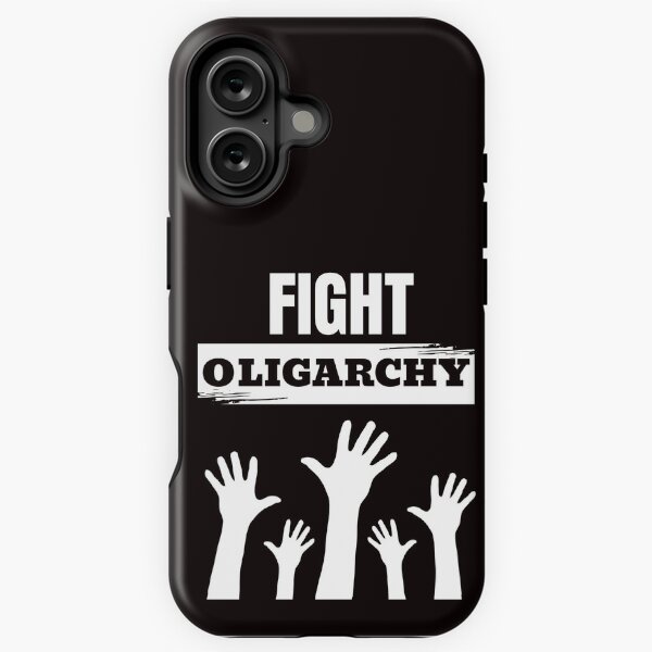 Artikel-Vorschau von Bekämpfe die Oligarchie, designt und verkauft von Minimalismat.