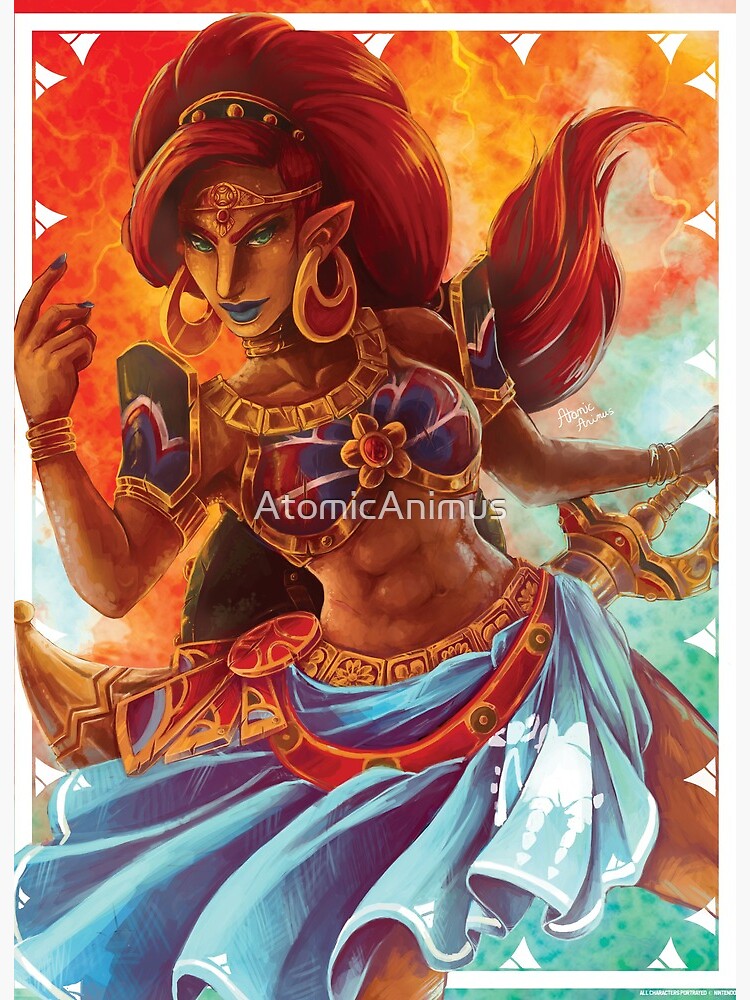 Champions Poster Set - Urbosa Art Board Print for Sale by AtomicAnimus