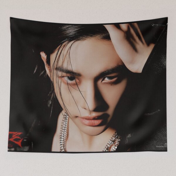 Item preview, Hyunjin Stray Kids Mixtape dominATE ESCAPE 스트레이 키즈 ethereal rizz hot sexy vibes Boyfriend material SKZ kpop designed and sold by Kpop-Noona.