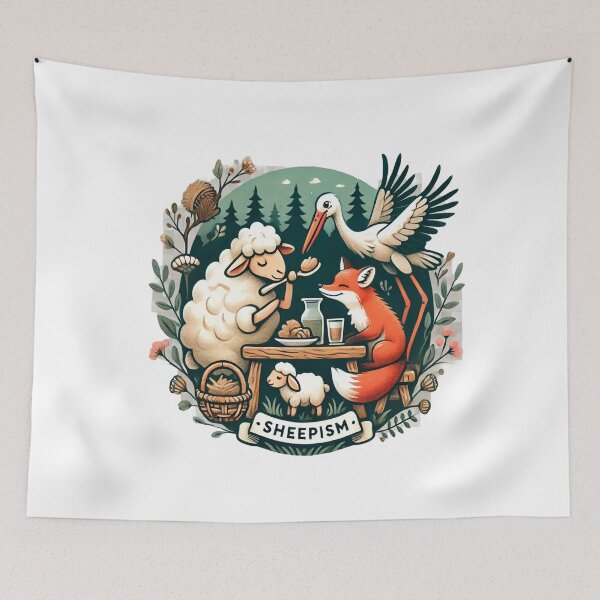 Item preview, Sheepism logo 73 designed and sold by Thpoar.