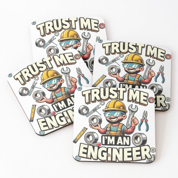 Item preview, Trust me I am an engineer  designed and sold by B-M-Store.