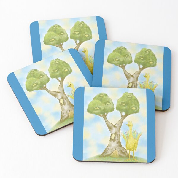 Item preview, Unique tree house and an adorable bird S16  designed and sold by greenPQBstudio.