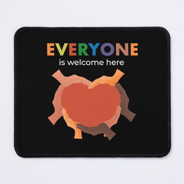 Item preview, Everyone Is Welcome Here Diversity Inclusion Equality designed and sold by Blok45.