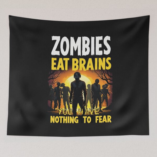 Item preview, Zombie Apocalypse Humor: Brainless Fear designed and sold by latelierdechris.