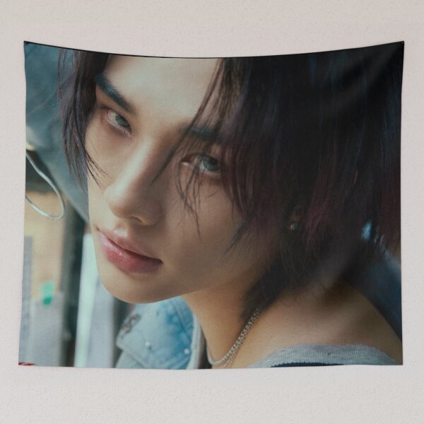 Item preview, Hyunjin Stray Kids Mixtape dominATE ESCAPE 스트레이 키즈 ethereal rizz hot sexy vibes Boyfriend material SKZ kpop designed and sold by Kpop-Noona.