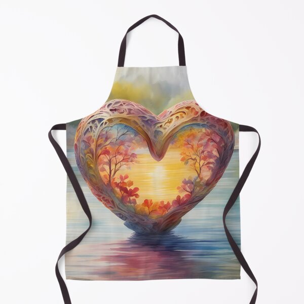 Item preview, Artistic Heart on River designed and sold by CalmnessbyChoice.