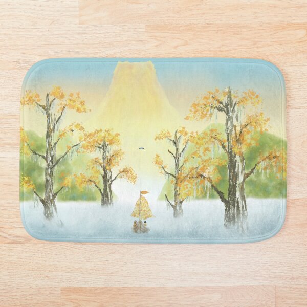Item preview, Tres amigos en una aventura hacia montañas mágicas designed and sold by greenPQBstudio.