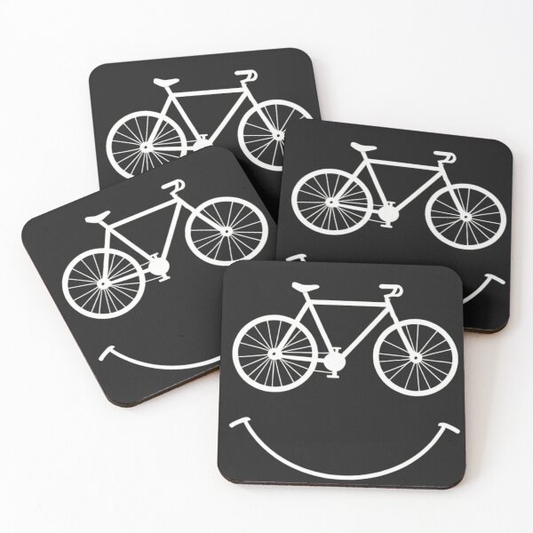 Item preview, Bicycle Smile Design - Unique Cycling Art for Enthusiasts designed and sold by latelierdechris.