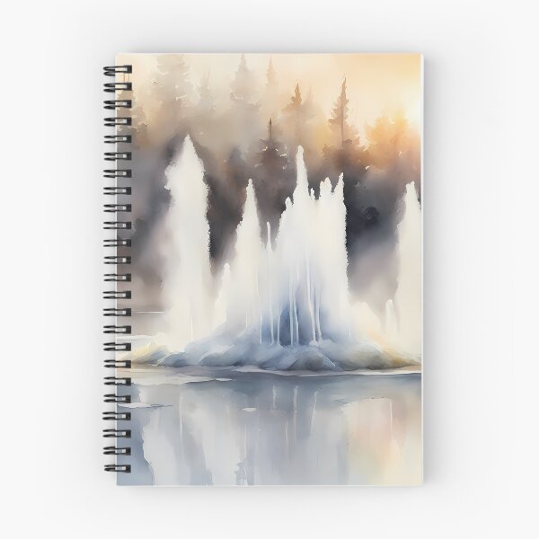 Item preview, Natural Geyser in Lake designed and sold by CalmnessbyChoice.