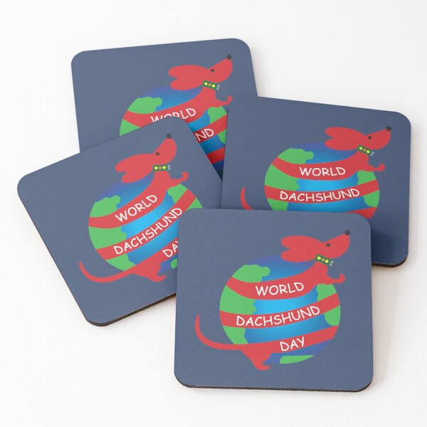 Item preview, World Dachshund Day Mugs & coasters designed and sold by WorldDachDay.