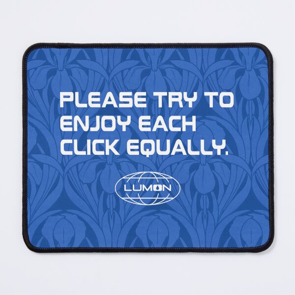 Item preview, Please Enjoy Each Click Equally Lumon Merch - Severance Inspired designed and sold by Magic Beets.