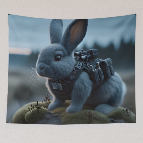 Item preview, tactical bunny designed and sold by richard ely.