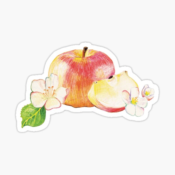 Item preview, Apple & Bloom designed and sold by LushLinesStudio.