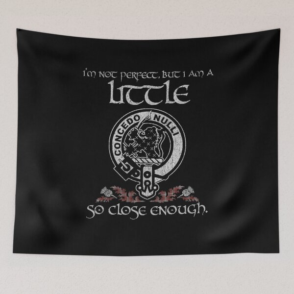 Artikelvorschau, Little of Morton Rigg Clan Schottischer Nachname Wappen Abzeichen Motto Tartan Sporran Kilt Männer Frauen entworfen und verkauft von Clan1093.