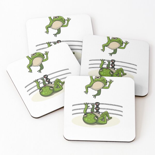 Item preview, frog splash move designed and sold by ArtforArts.
