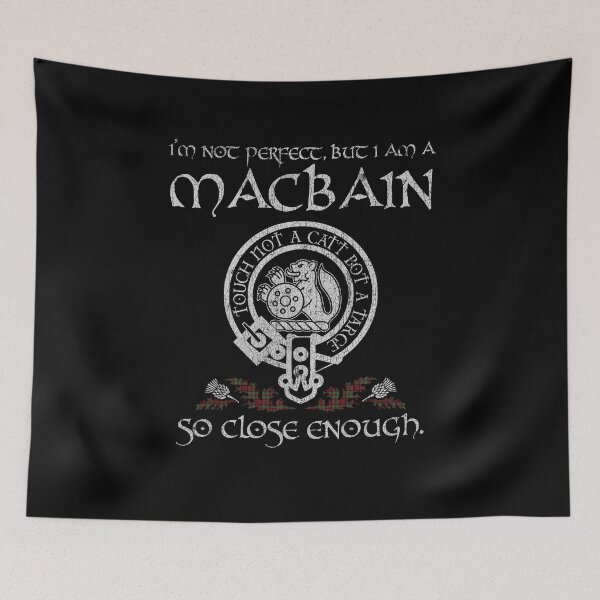 Item preview, MacBain of Tomatin clan Scottish surname crest badge motto tartan sporran kilt men women designed and sold by Clan1093.