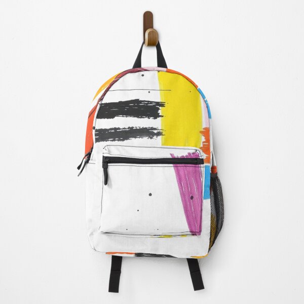 Item preview, Dynamic Abstract Lines – Colorful Suprematist Composition designed and sold by Wesira.