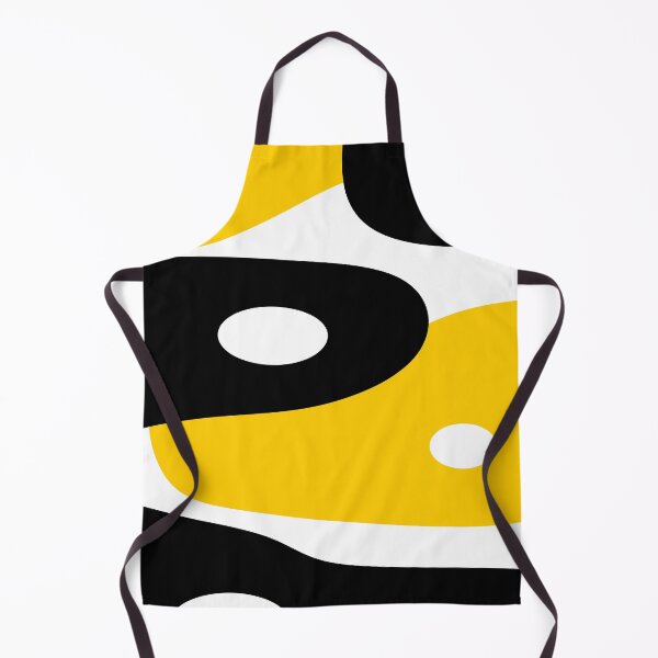 Item preview, Bold Energy – Black, White and Yellow Abstract designed and sold by sheprint.