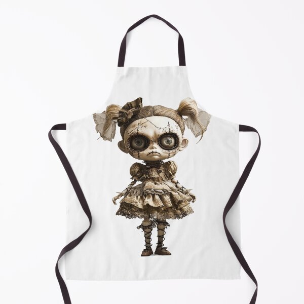 Item preview, Haunted Porcelain Doll – Cracked Victorian Nightmare designed and sold by lylange.