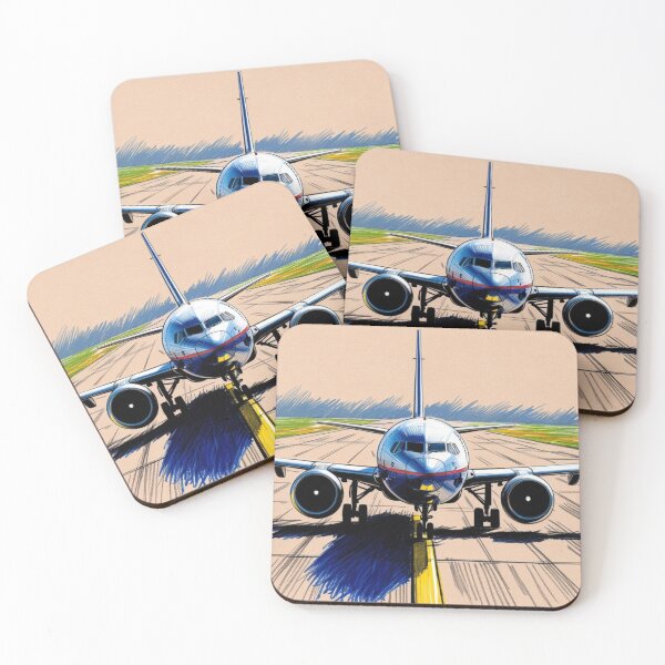 Item preview, Sketch of a Passenger Airliner on the Taxiway designed and sold by EMaviation_.