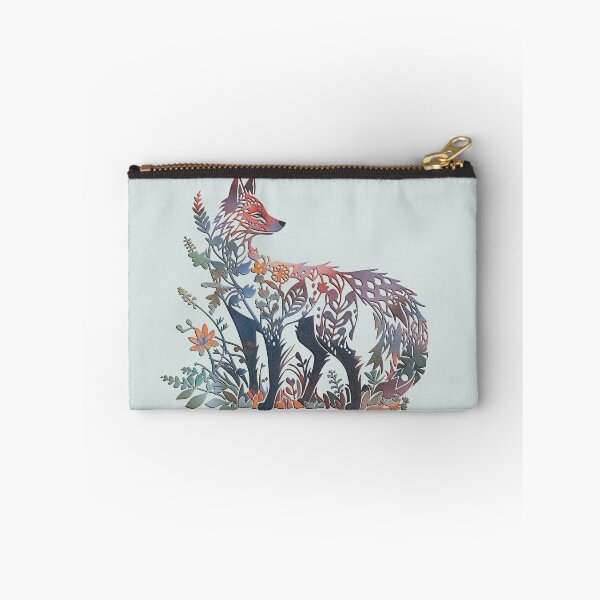 Item preview, Enchanted Abstract Floral Fox designed and sold by Tabble-Dabble.