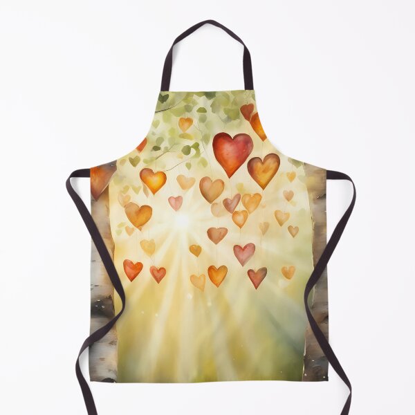 Item preview, Resin Hearts in Birch Forest designed and sold by CalmnessbyChoice.