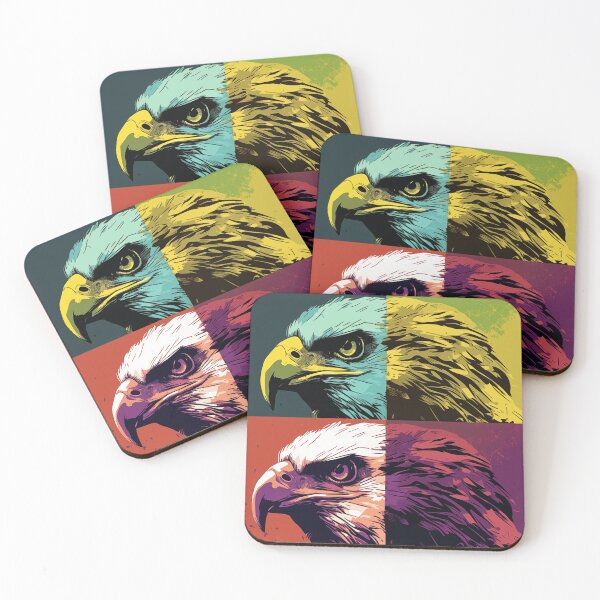 Item preview, Bald Eagle Popart designed and sold by RedHandedOD.