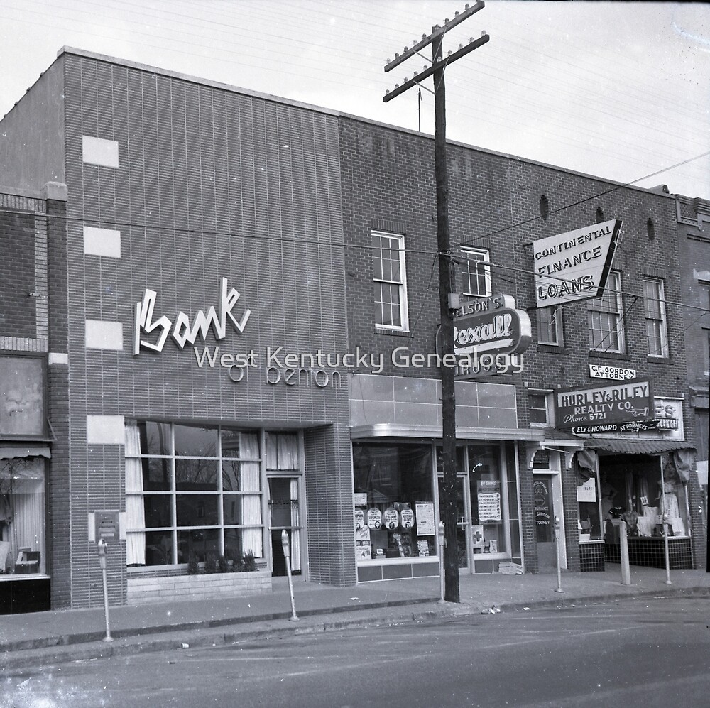 "BANK OF BENTON, KENTUCKY" by WEST KENTUCKY GENEALOGY Redbubble