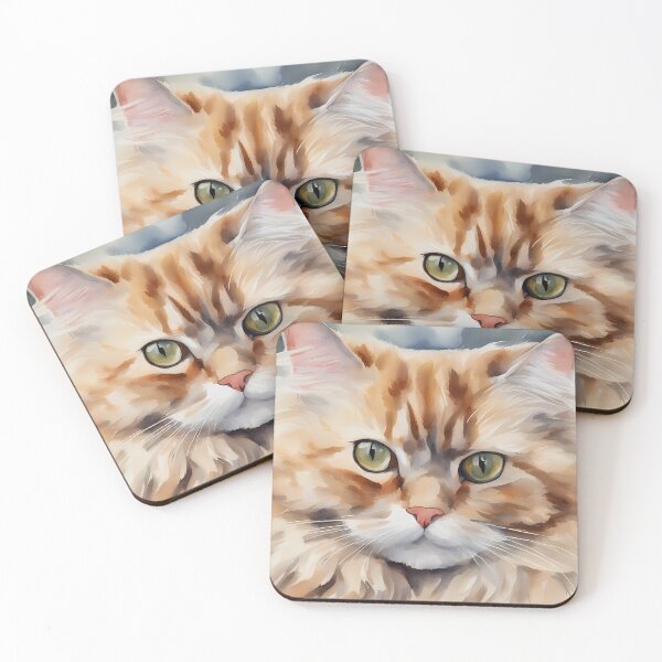 Item preview, Fluffy Beige Cat designed and sold by CalmnessbyChoice.