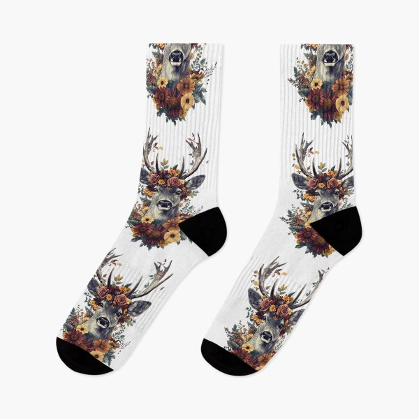 Item preview, Vintage Floral Deer designed and sold by bapupa.