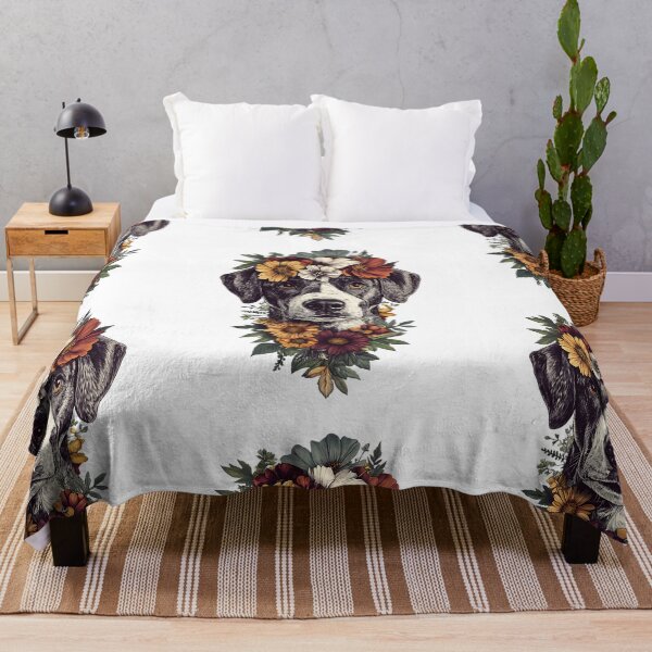 Item preview, Vintage Floral Dog designed and sold by bapupa.