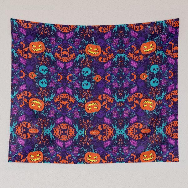 Item preview, Halloween Pattern | Spooky and Festive Design designed and sold by Tw1nsAIArt.