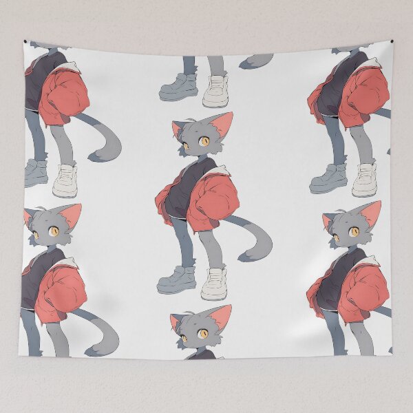 Item preview, Aesthetic Lofi Cat designed and sold by bapupa.