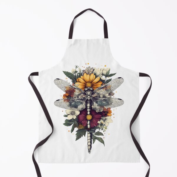 Item preview, Vintage Floral Dragonfly designed and sold by bapupa.