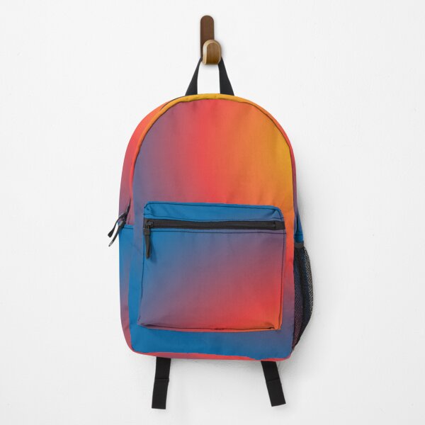 Item preview, Warm Sunburst Gradient on Blue Background designed and sold by Twisted Kids.