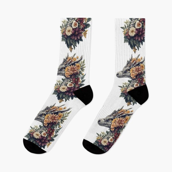 Item preview, Vintage Floral Dragon designed and sold by bapupa.