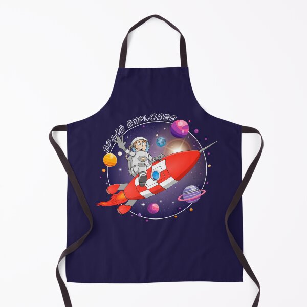 Item preview, Vibrant Cartoon Space Explorer Illustration – Astronaut on a Red Rocke designed and sold by Stef Ringoot, cartoons and illustrations.