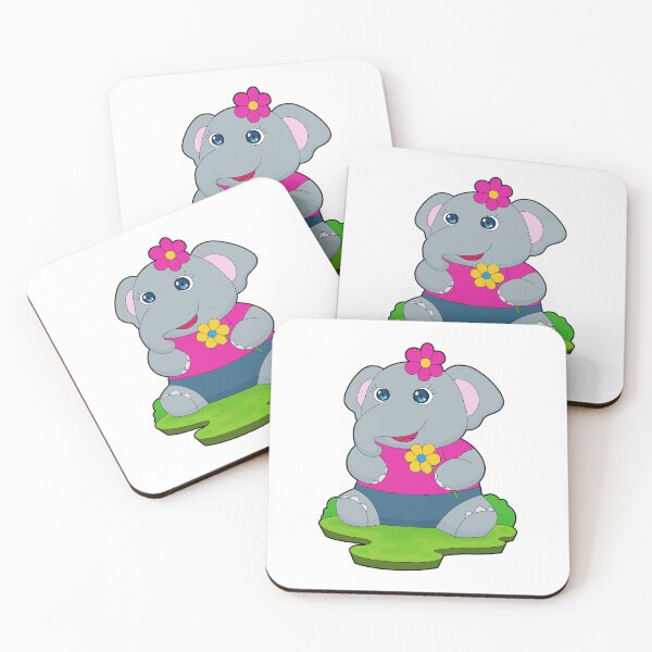 Item preview, Elephant Flowers designed and sold by Snabdesign84.
