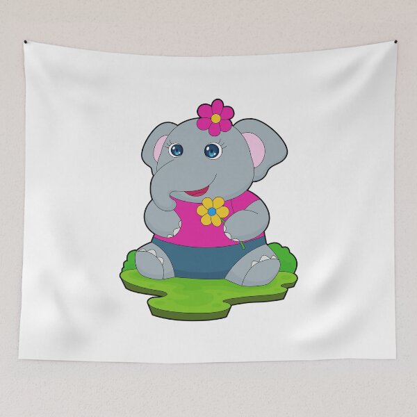Item preview, Elephant Flowers designed and sold by Snabdesign84.