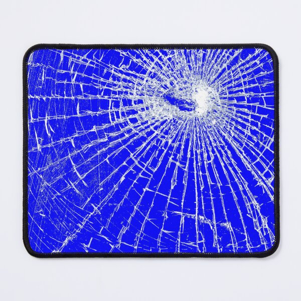 Item preview, Broken Glass 2 Blue designed and sold by The Learning Curve Photography.