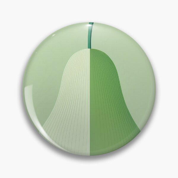 Item preview, Minimalist Light Green Pear Abstract Art designed and sold by Rethrowback.