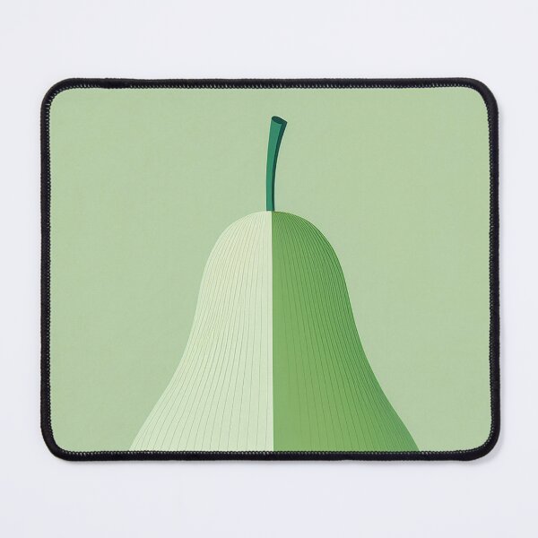 Item preview, Minimalist Light Green Pear Abstract Art designed and sold by Rethrowback.