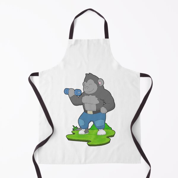 Item preview, Gorilla Bodybuilder Dumbbell Bodybuilding designed and sold by Snabdesign84.