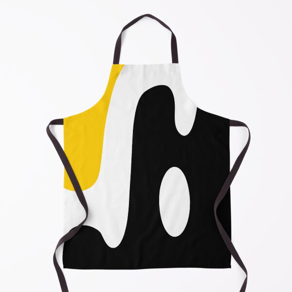 Item preview, Bold Energy – Black, White and Yellow Abstract Shapes designed and sold by sheprint.