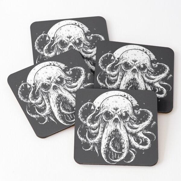 Item preview, Scary Octopus designed and sold by NicolasGlowArt.