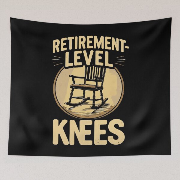 Item preview, Retirement-Level Knees Bad Knees designed and sold by DomTeesHaven.